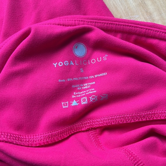 Yogalicious leggings hot pink - Picture 2 of 4